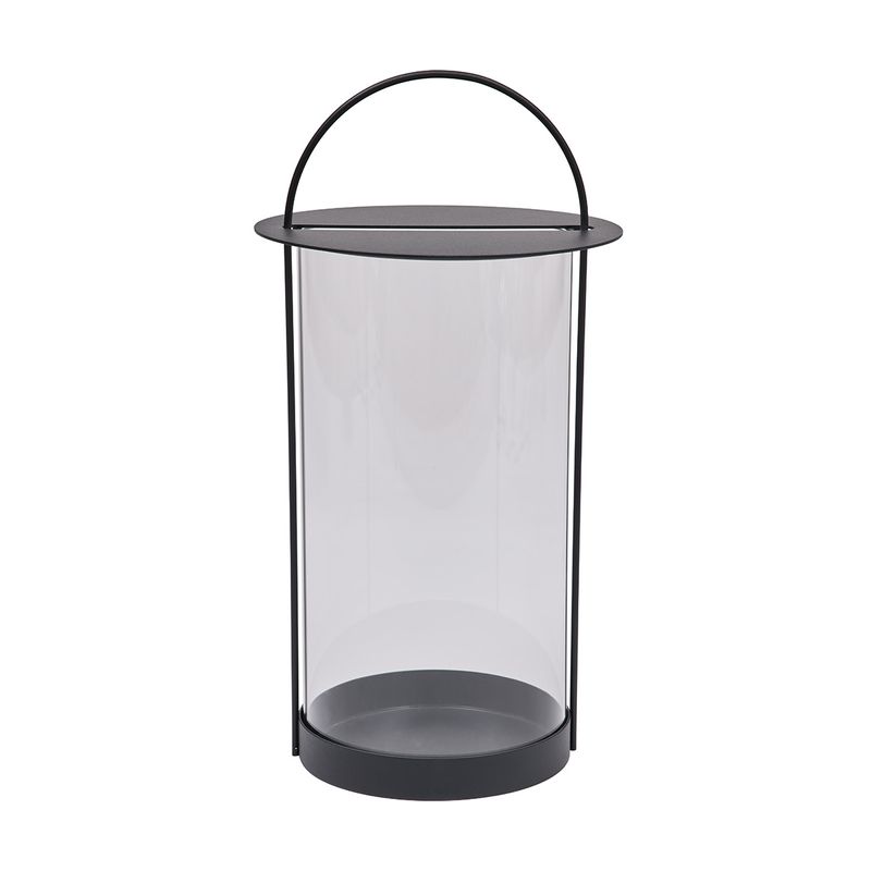 Lykta Svart Metall. Glas OYOY LIVING