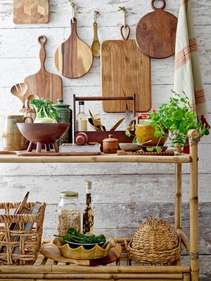 Förvaringslåda Brun MDF Jas | Bloomingville