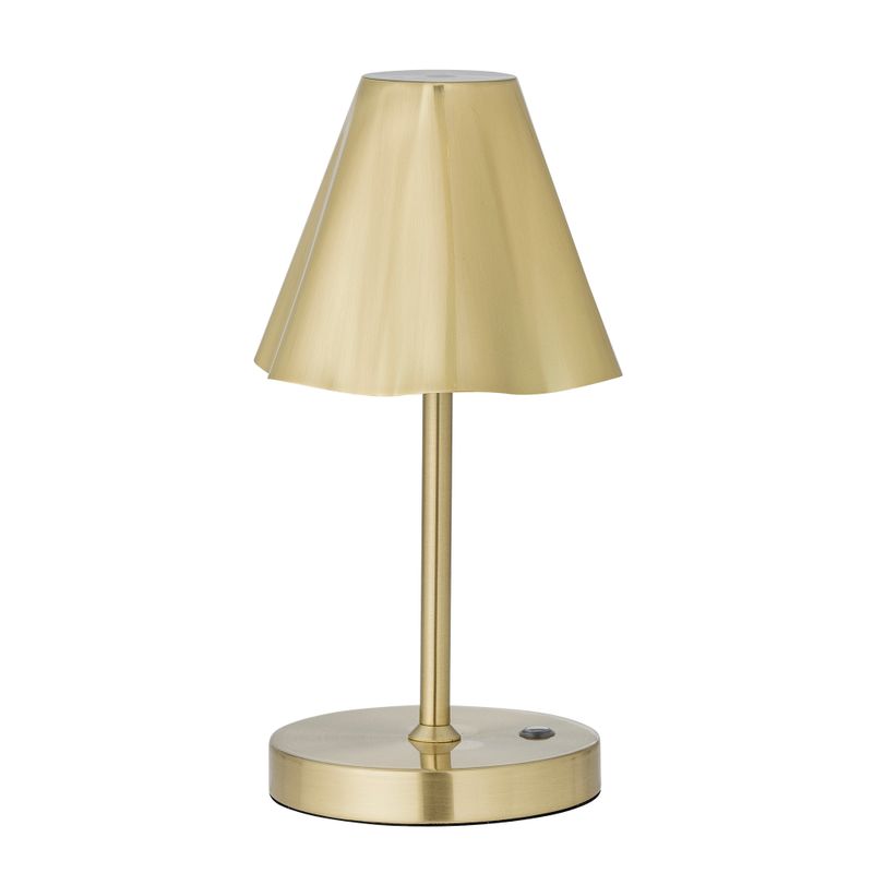 Portabel lampa, uppladdningsbar Mässing Metall Lianna | Bloomingville