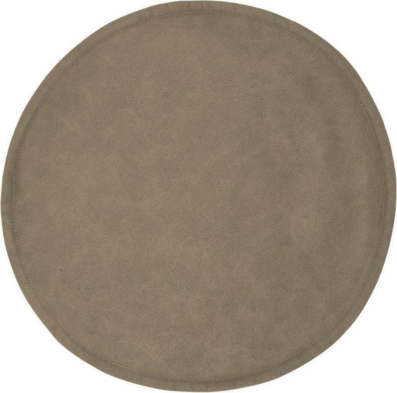 Svanefors Lycke Stolsdyna Ljusbrun Ø40 cm