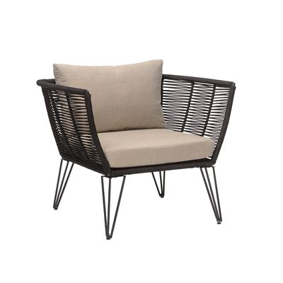 Fåtölj Svart Metall Mundo | Bloomingville
