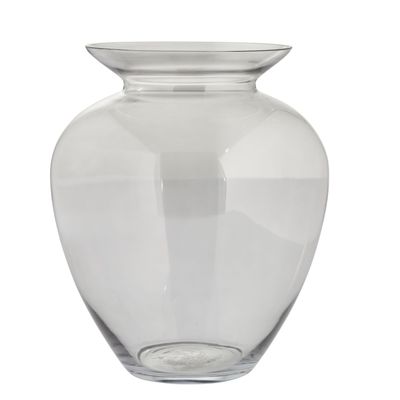 Lene Bjerre Milia Vas Ljusgrå Glas H30 cm