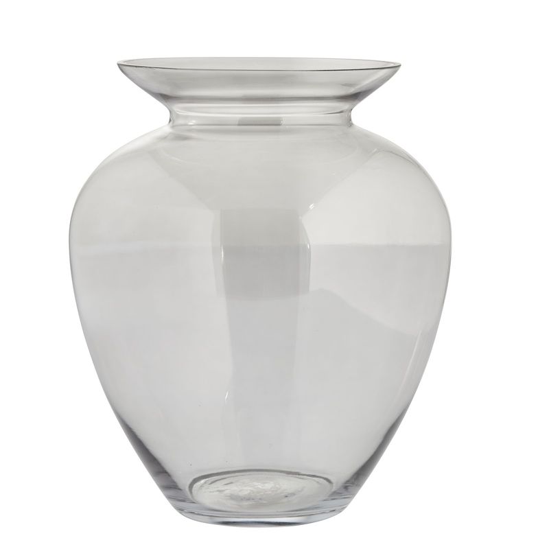 Milia Vas Ljusgrå Glas H30 cm Lene Bjerre