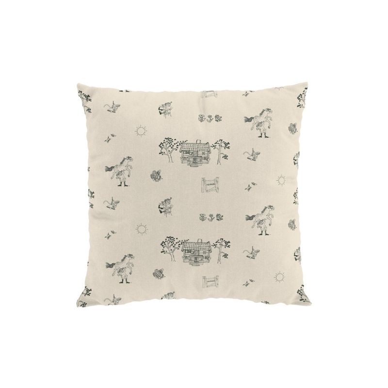 Villa Villekulla beige kuddfodral Arvidssons Textil