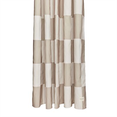 OYOY Schack Duschdraperi Lera/Off-White Polyester