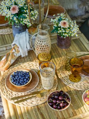 Bordstablett Natur Vattenhyacint Ydun | Bloomingville