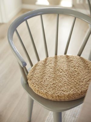 Svanefors Teddy Stolsdyna 2-pack Fudge Ø38 cm