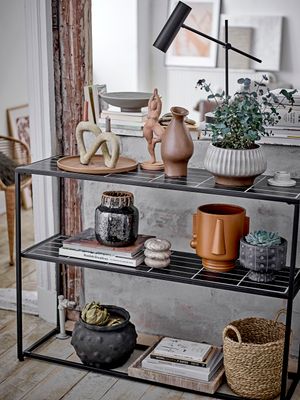 Bricka Brun Stengods Noria | Bloomingville