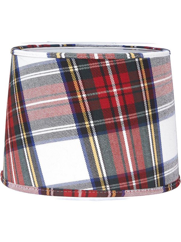 PR Home Sofia Lampskärm Ruta vit 30cm