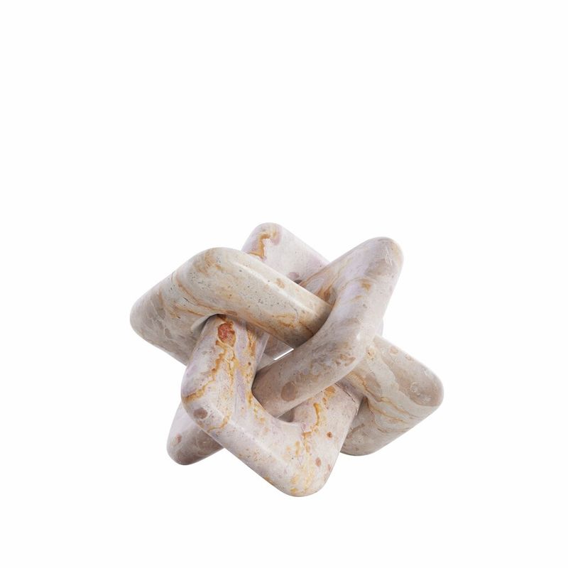 Lene Bjerre Ellia Dekoration Linne Marmor H15 cm