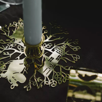 Hilke Collection Ljusstake Hilke X Mumin No.1 Guld