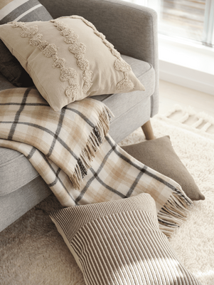 Svanefors Dotty Kuddfodral Offwhite 45x45 cm