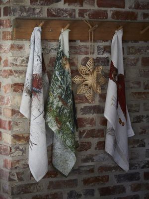 Svanefors Konfekt Kökshandduk Grön 50x70 cm