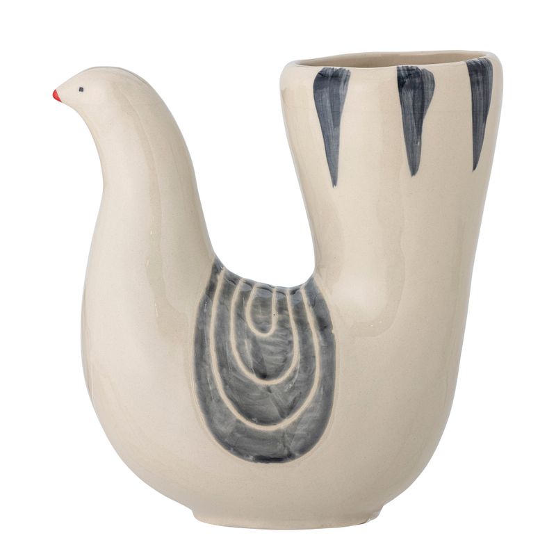 Vas Vit Stengods Trudy | Bloomingville