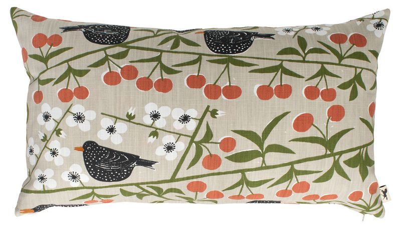 Körsbärsträdgården, Kuddfodral, Beige, 40X70 cm Almedahls