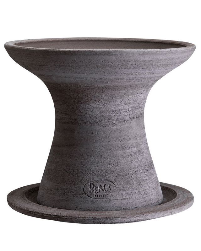 Bergs Potter Celeste RAW Kruka med Fat Ø23 cm Grå