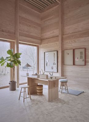 Anslagstavla Natur Ask. MDF. Kork. Bomull OYOY LIVING