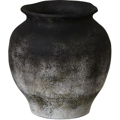 Lene Bjerre Anna Blomkruka Svart Keramik H26.5 cm