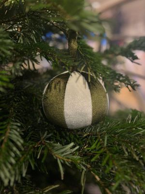 Svanefors Kula Dekoration 2-pack Grön 10 cm