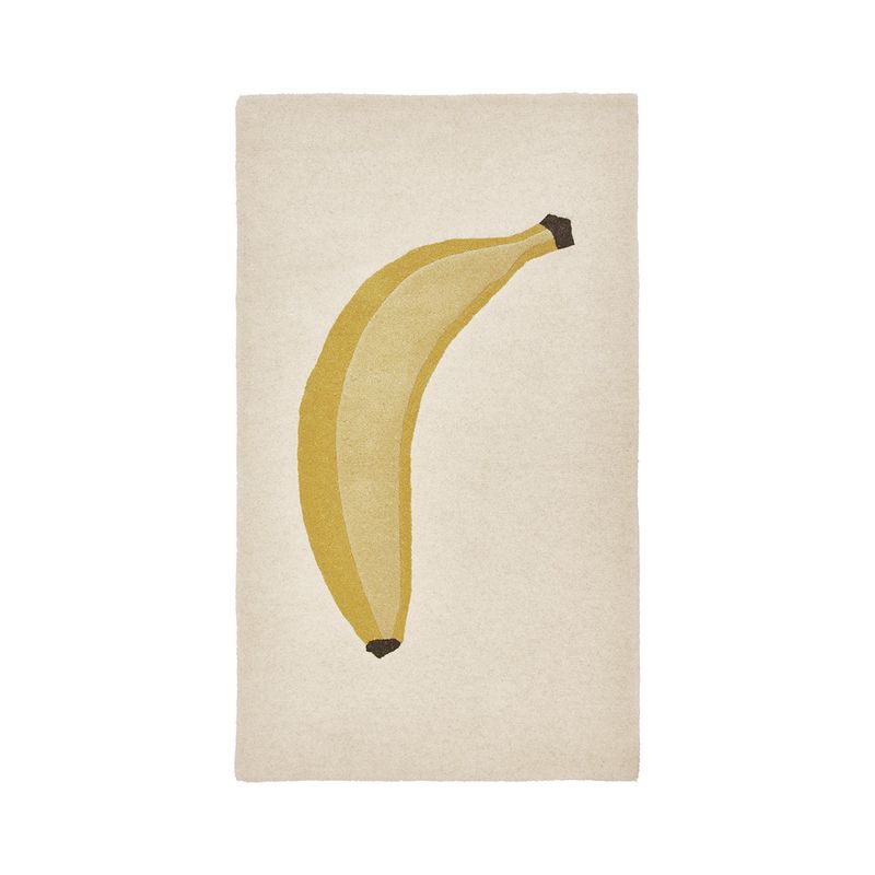 Banantuftad Matta Gul Ull Oyoy Mini