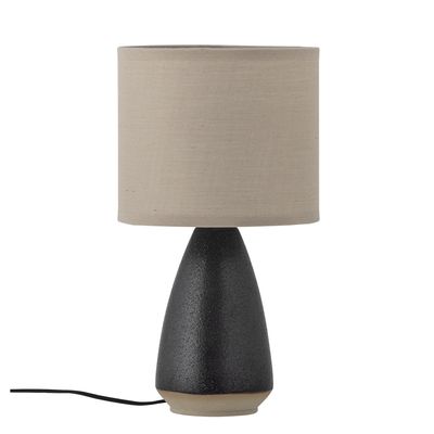 Paprica Table lamp Svart Stengods Ø15cm Bloomingville