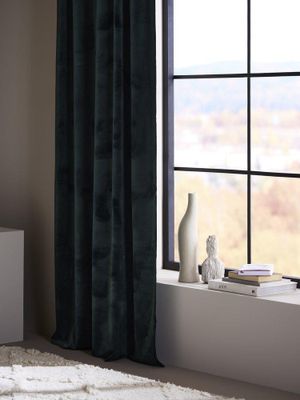 Svanefors Estelle Gardin 2-pack Mörkgrön 135x280 cm