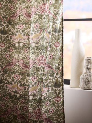 Svanefors Vilja Gardin 2-pack Mossa 130x250 cm