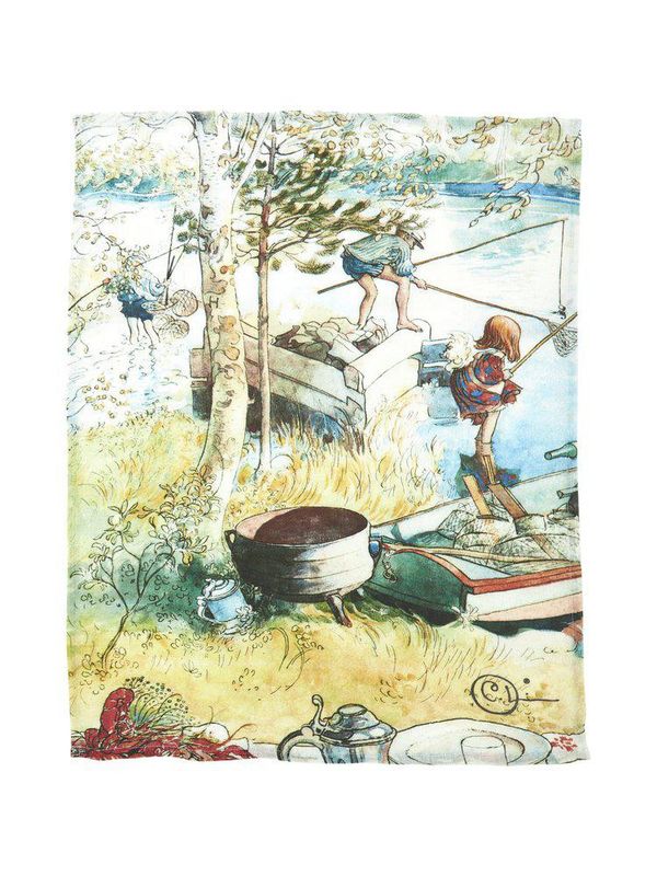 Svanefors Kräftfiske Kökshandduk Multi 50x70 cm