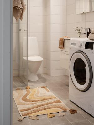 Svanefors Swirl Matta Mocca 60x90 cm