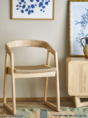 Serrone Matstol Natur Gummiträ H76cm Bloomingville Creative