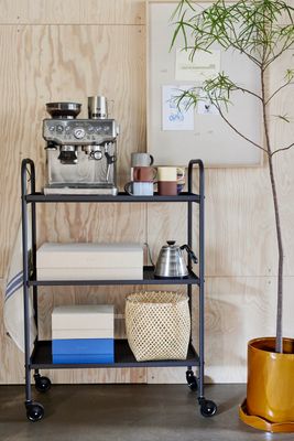 Maki Trolley Svart Stål Oyoy Living H110cm