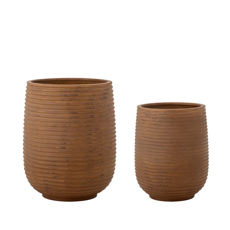Mesola Blomkruka Brun Magnesia Ø45cm Set om 2 Bloomingville