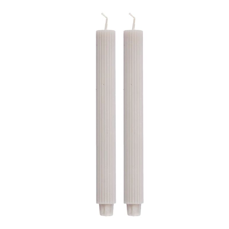Kronljus Ribbed Linne Paraffin Lene Bjerre