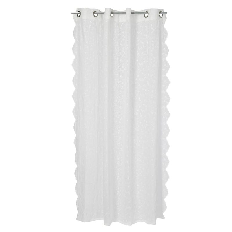 Duschdraperi Eloise Benvit Polyester Lene Bjerre