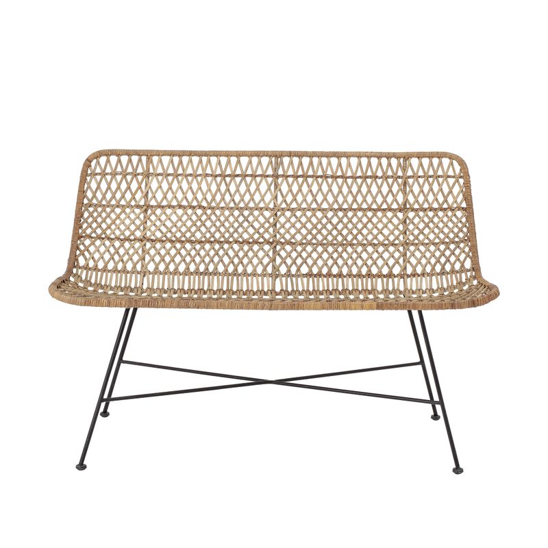 Hallie Bänk Natur Rotting L120 cm Bloomingville