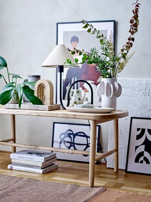 Bricka Brun Marmor Majsa | Bloomingville