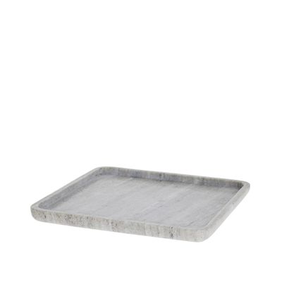Lene Bjerre Elina Bricka Linne Marmor L25 cm