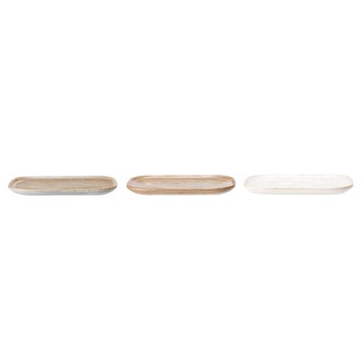 Tallrik Grå Stengods Addison 3-pack | Bloomingville