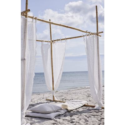 Lene Bjerre Eloise Gardin Benvit Polyester 220x160 cm