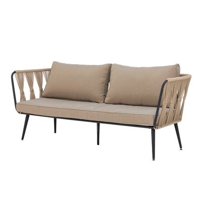 Soffa Brun Metall Pavone | Bloomingville