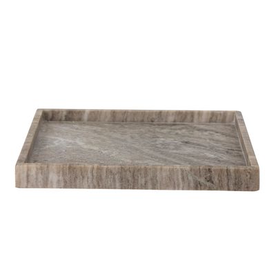 Bricka Brun Marmor Majsa | Bloomingville