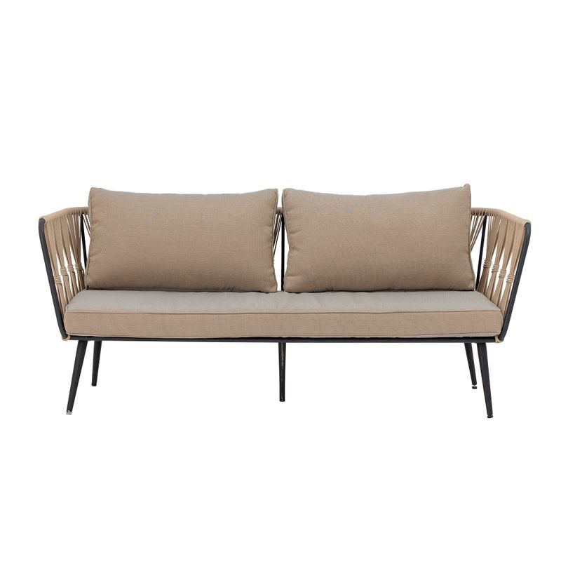 Soffa Brun Metall Pavone Fire-resistant | Bloomingville
