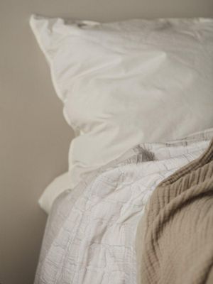 Svanefors Mavis Överkast Dubbe Offwhite 260x260 cm