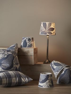 PR Home Oval Lampskärm Frank Ljusblå 20cm