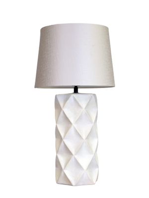 Hazel Lampfot 64cm Sofia Carnaby Skärm Pärlemo | PR Home