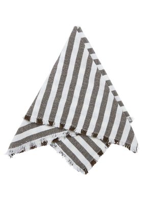 Gaby Servett Mörk nougat 45x45cm | Svanefors