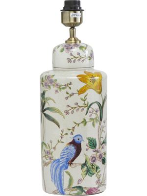 PR Home Li Na Lampfot Vit/mönstrad 46cm