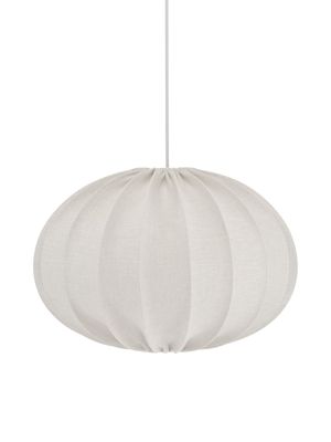 Hilma Takskärm Lin Natur/vit 60cm | PR Home