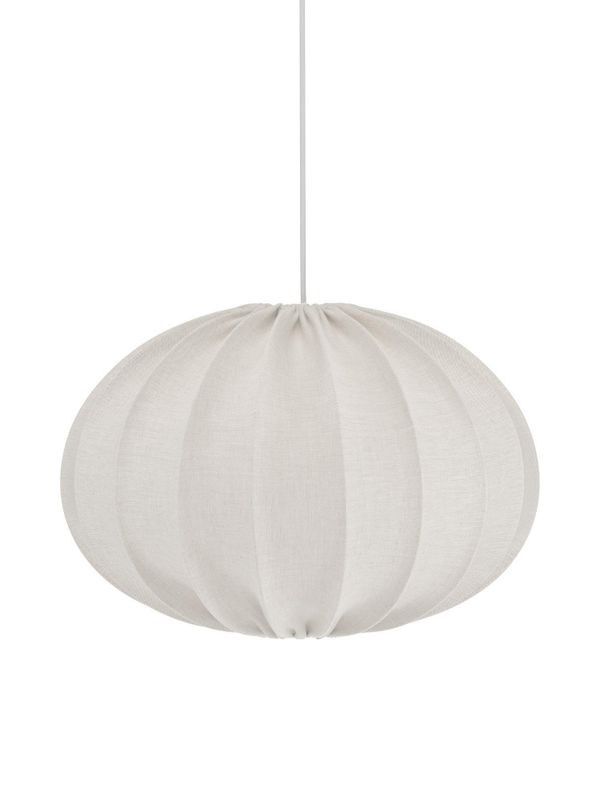 Hilma Takskärm Lin Natur/vit 60cm | PR Home