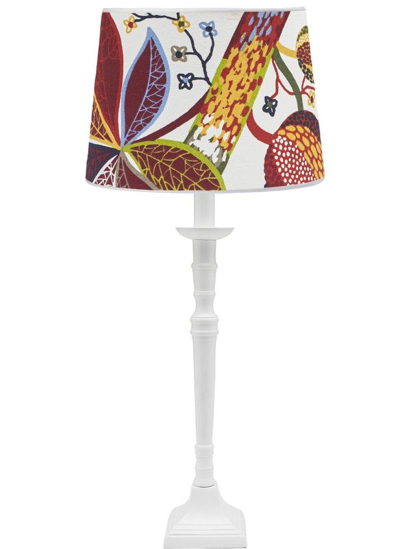 Salong bordslampa med lampskärm 69cm Rost | PR Home
